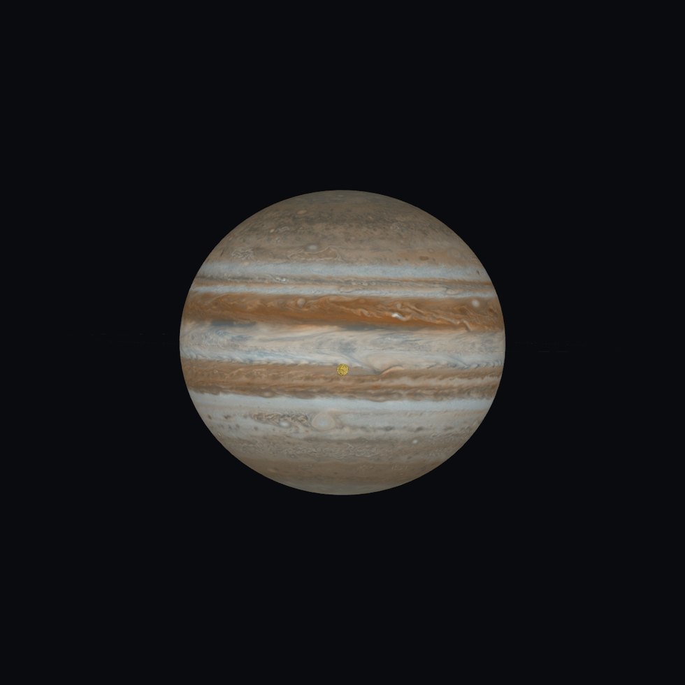 io schatten auf jupiter