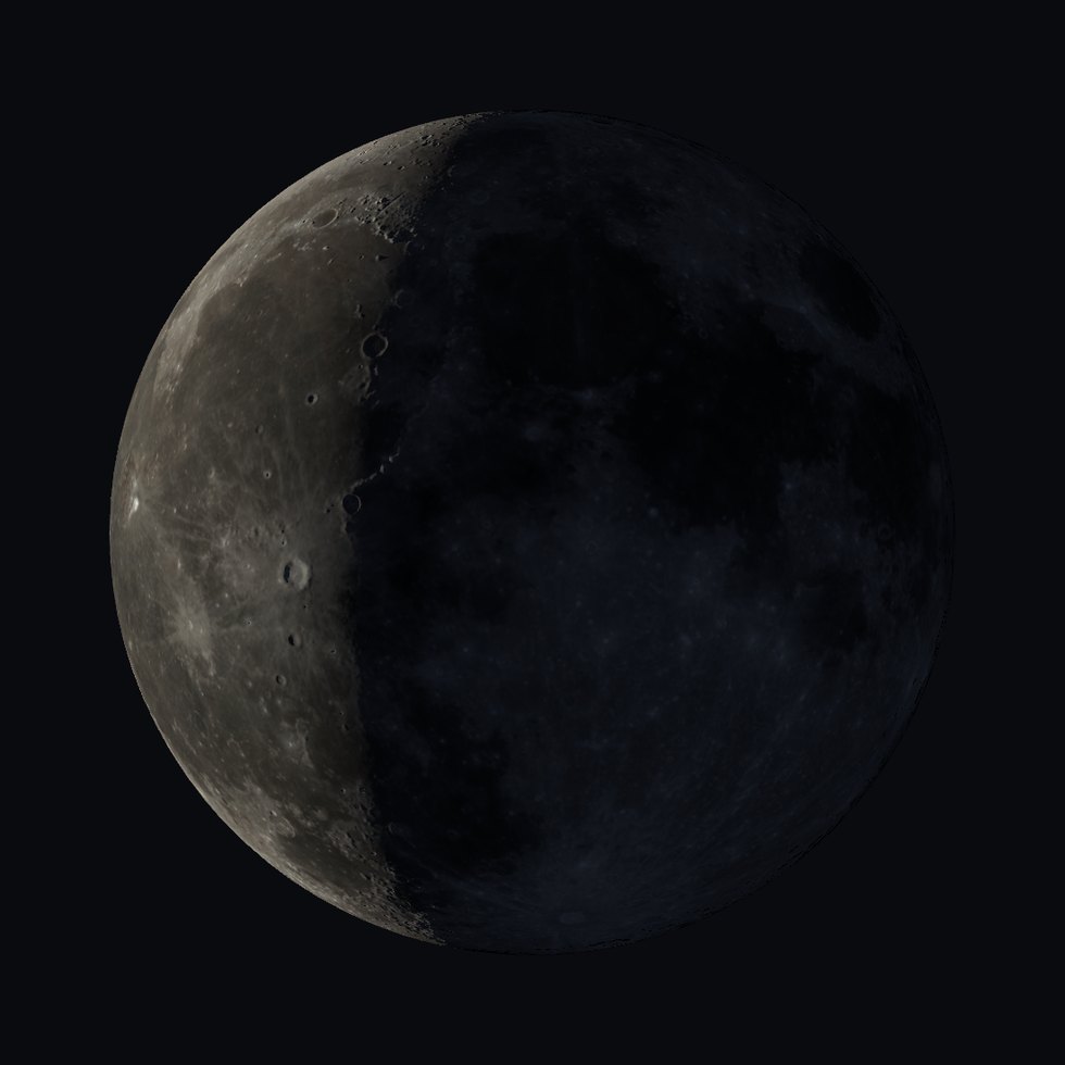 mond erdschein