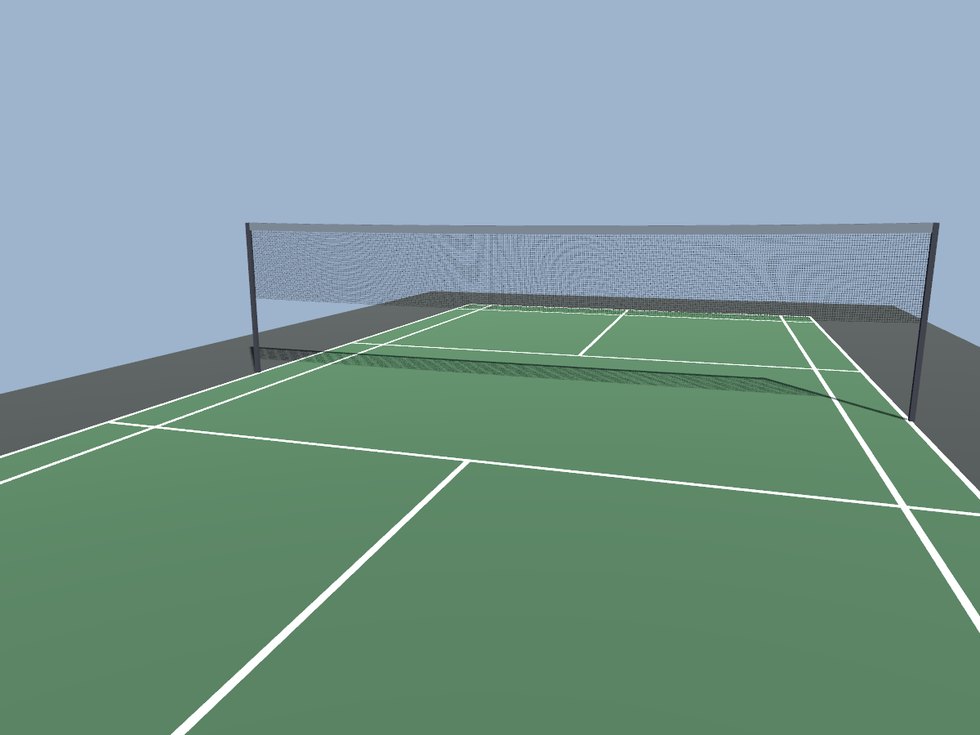 badminton aufschlag