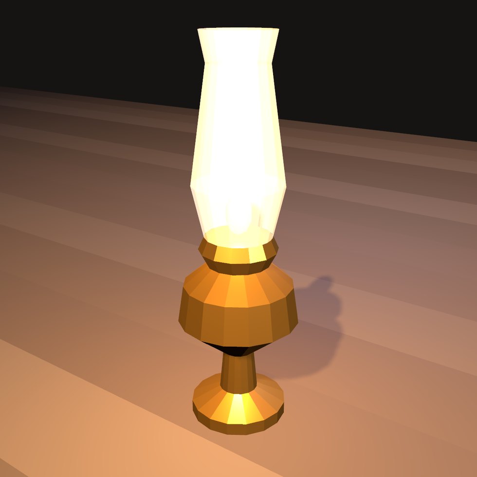 oil lamp
