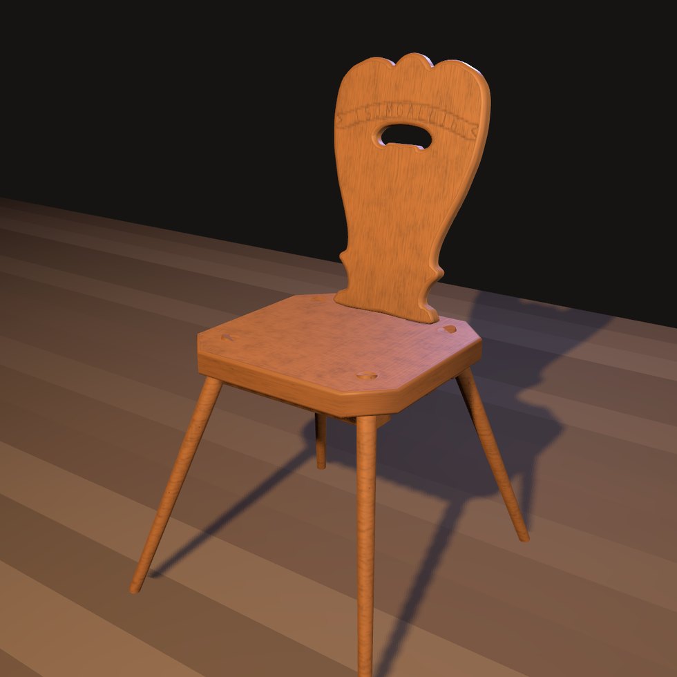 plank chair