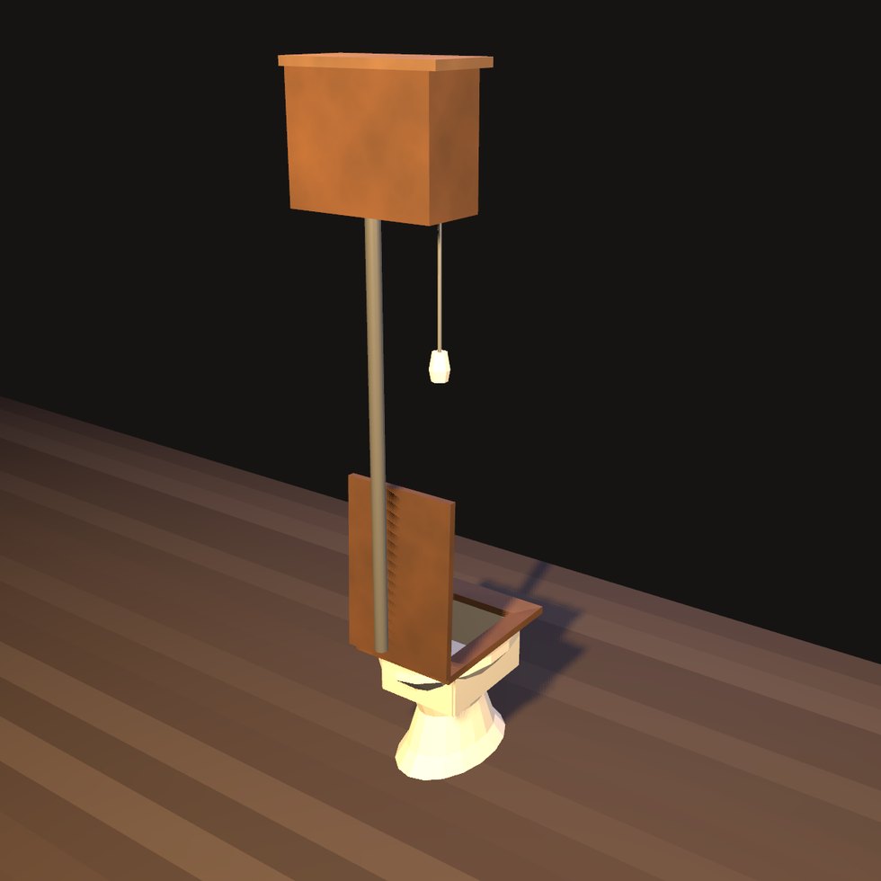 water closet offen