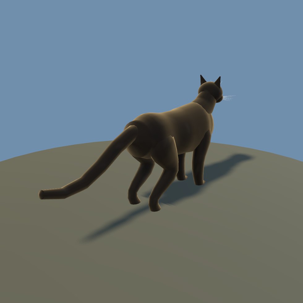 cat black