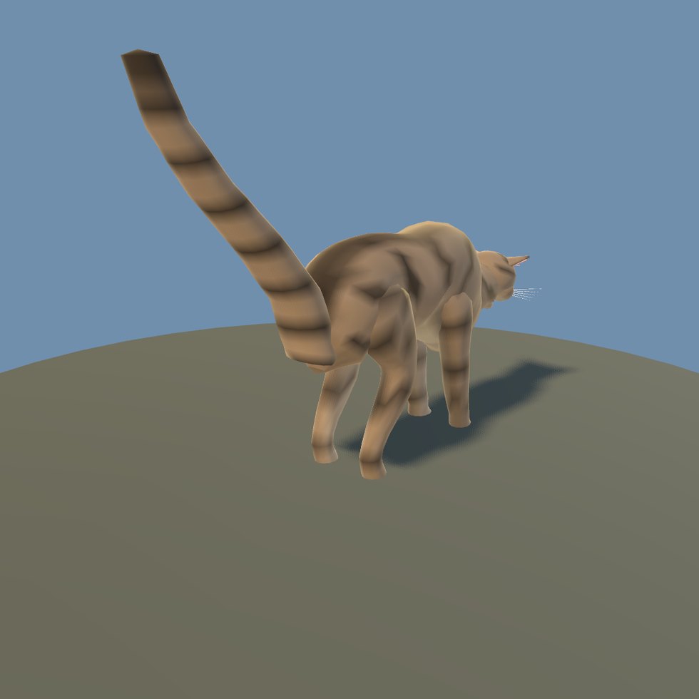 cat pose hiss
