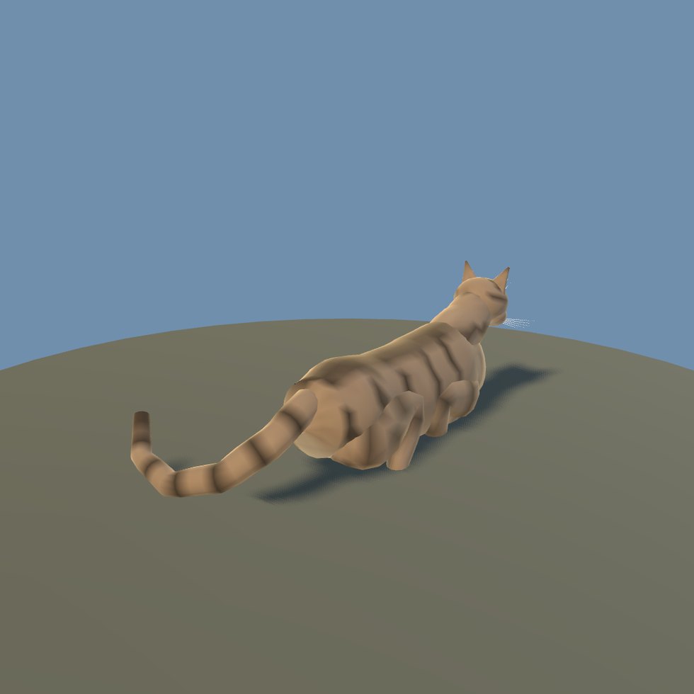 cat pose loaf