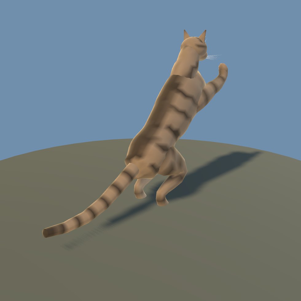 cat pose scratch