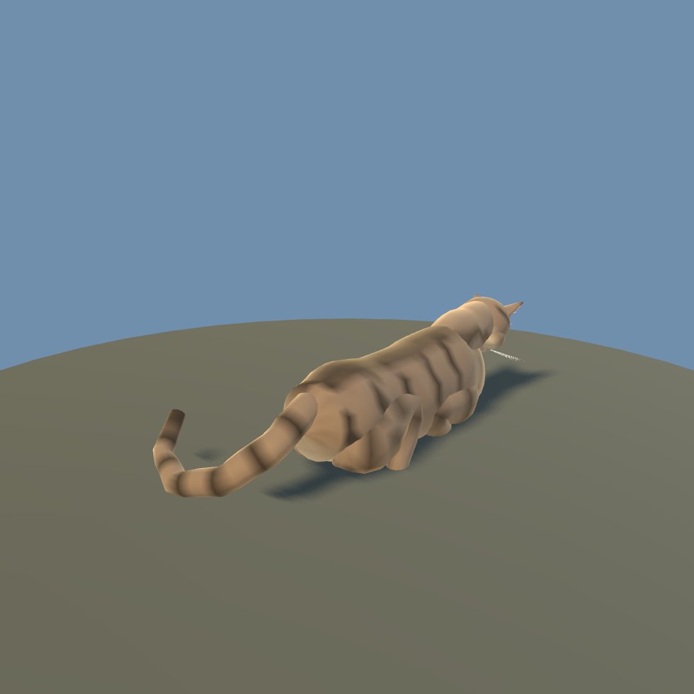 cat pose sleep