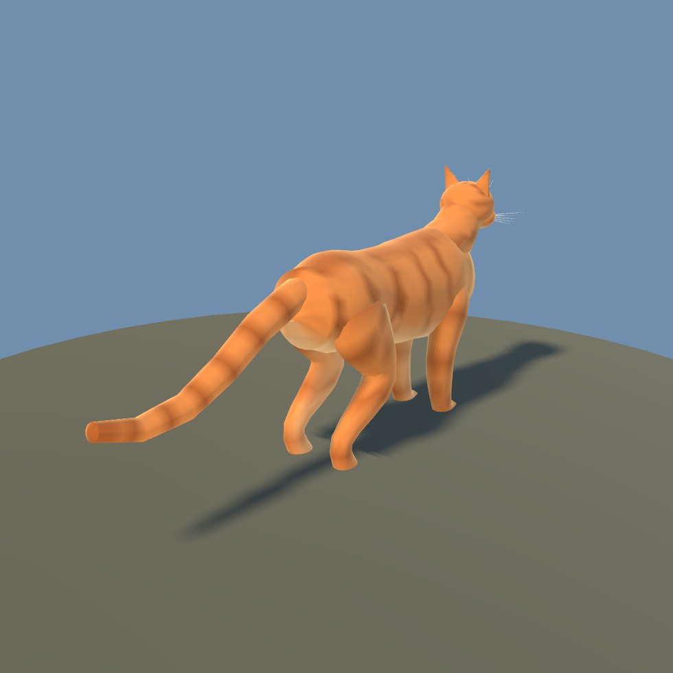cat red