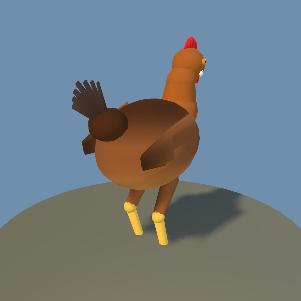 chicken brown