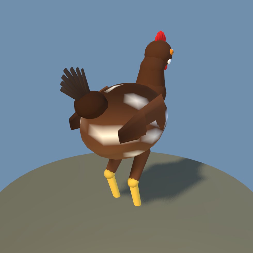 chicken speckled