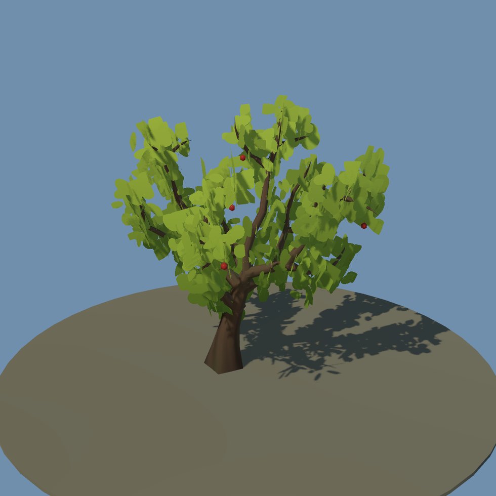 crop apple tree