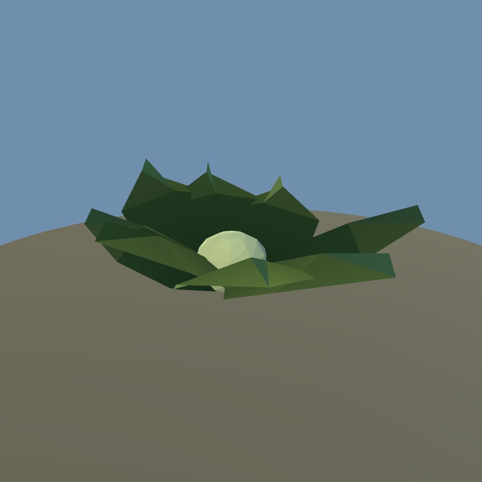 crop cabbage row