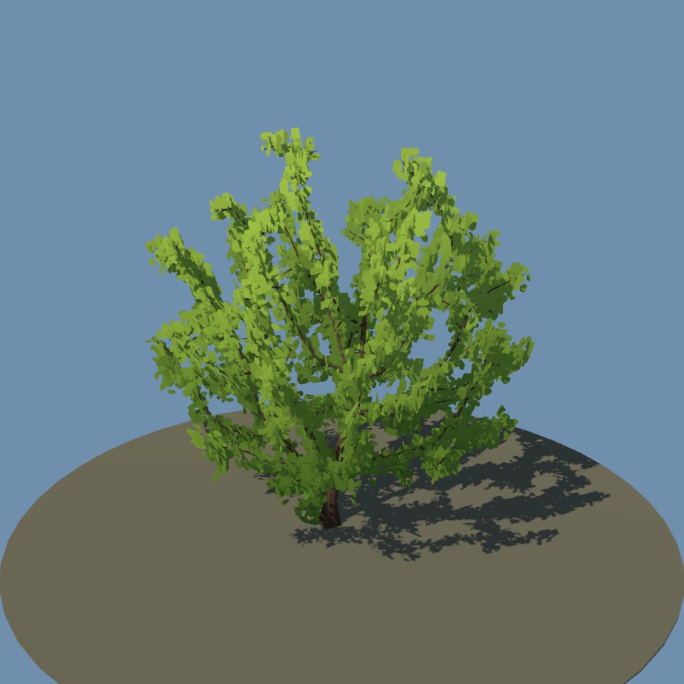 crop chestnut tree