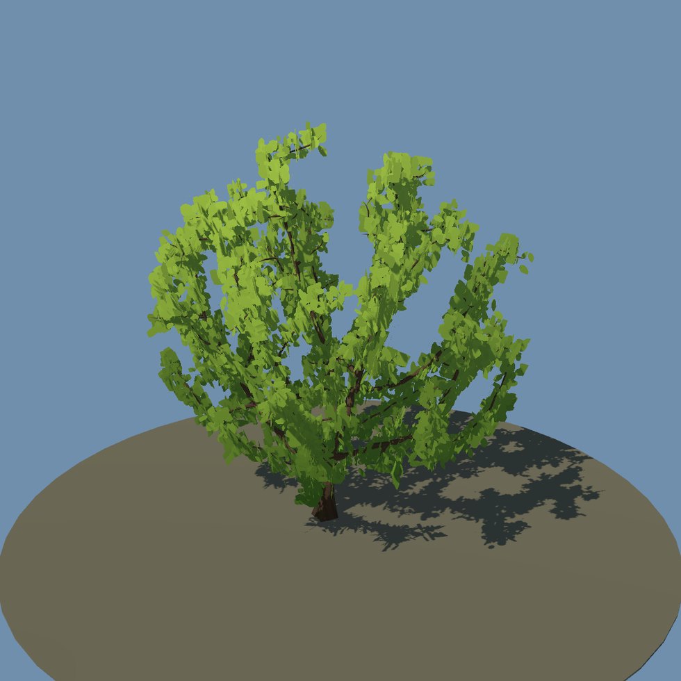 crop walnut tree