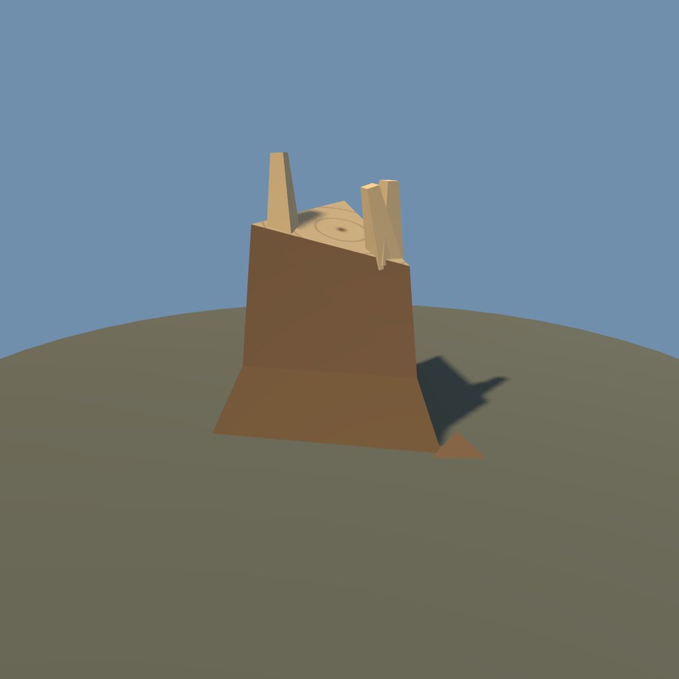 style deadwood lowpoly