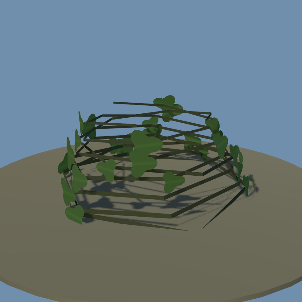 style ivy lowpoly