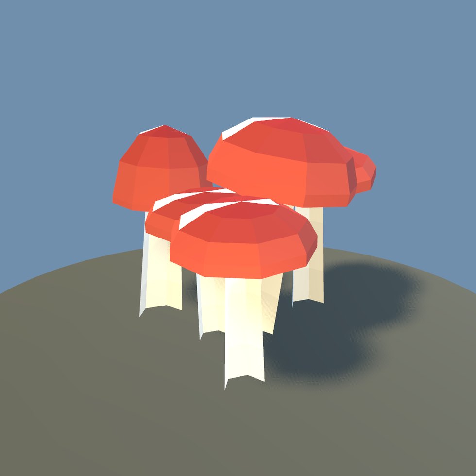 style mushroom natural