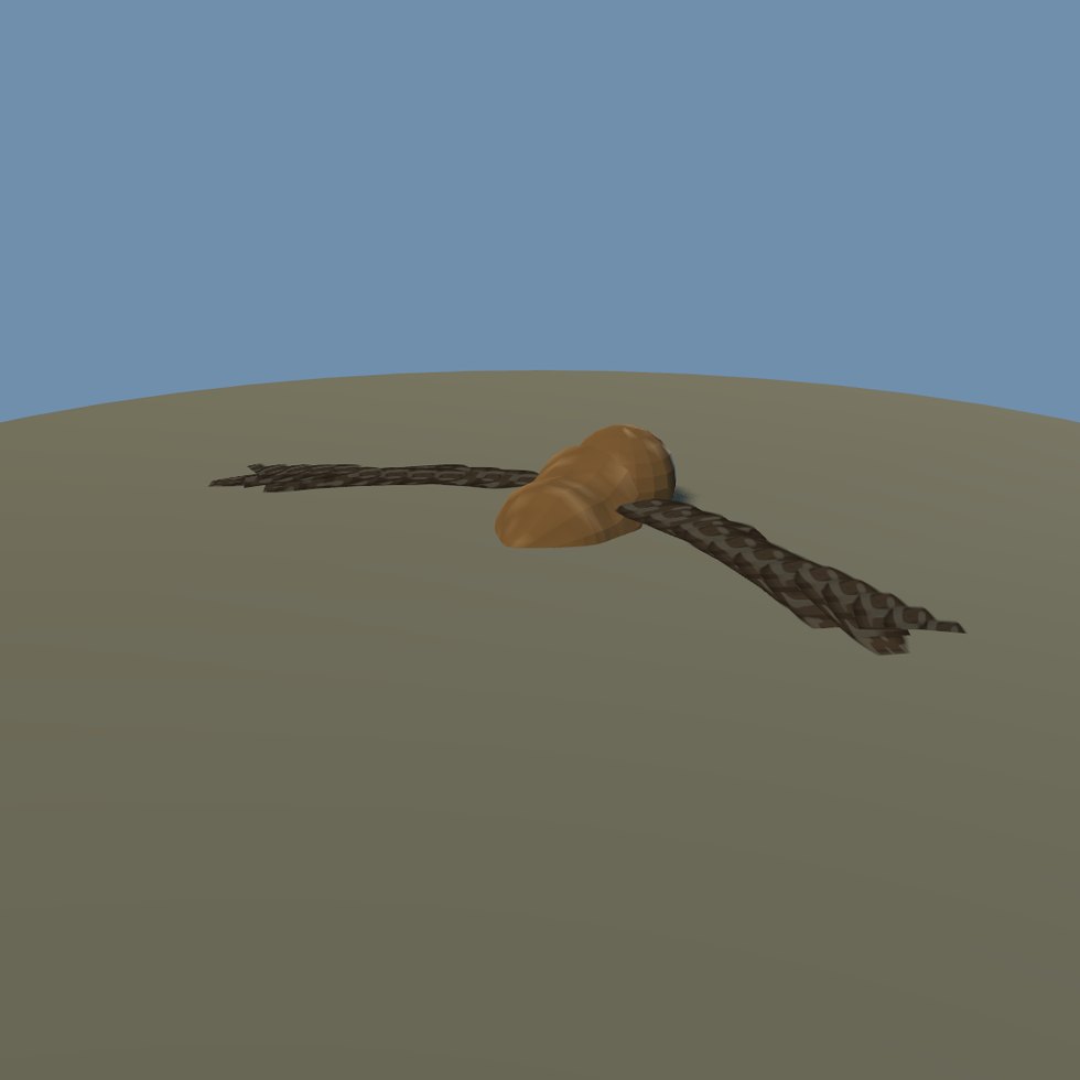 style owl lowpoly
