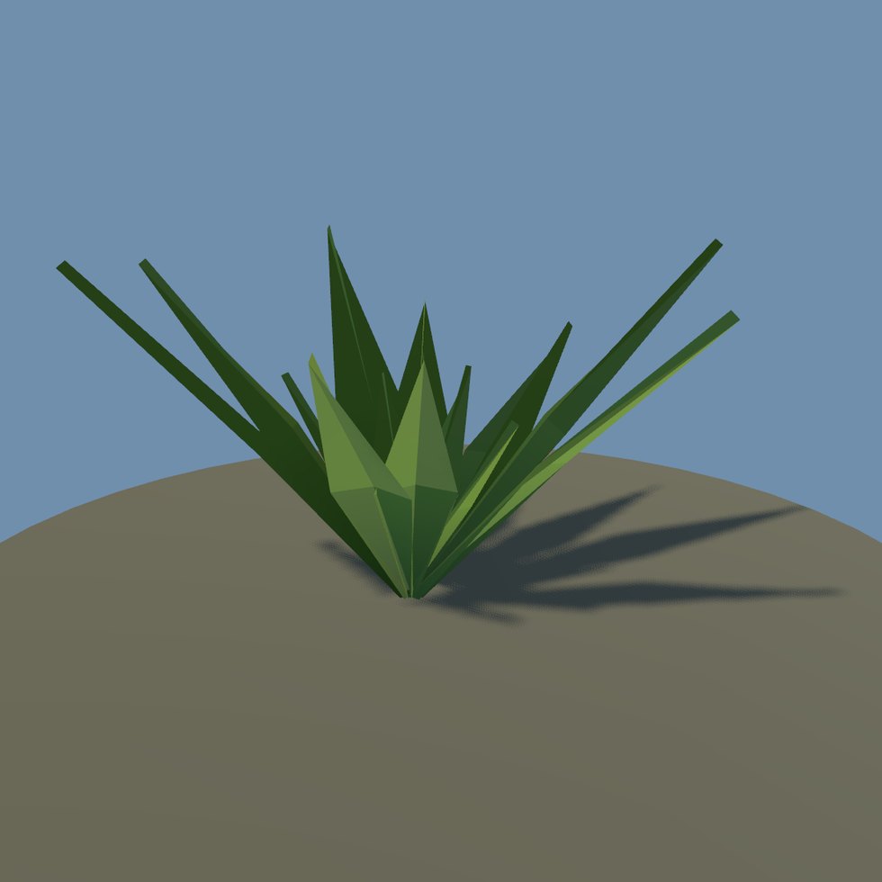 style plant cutout