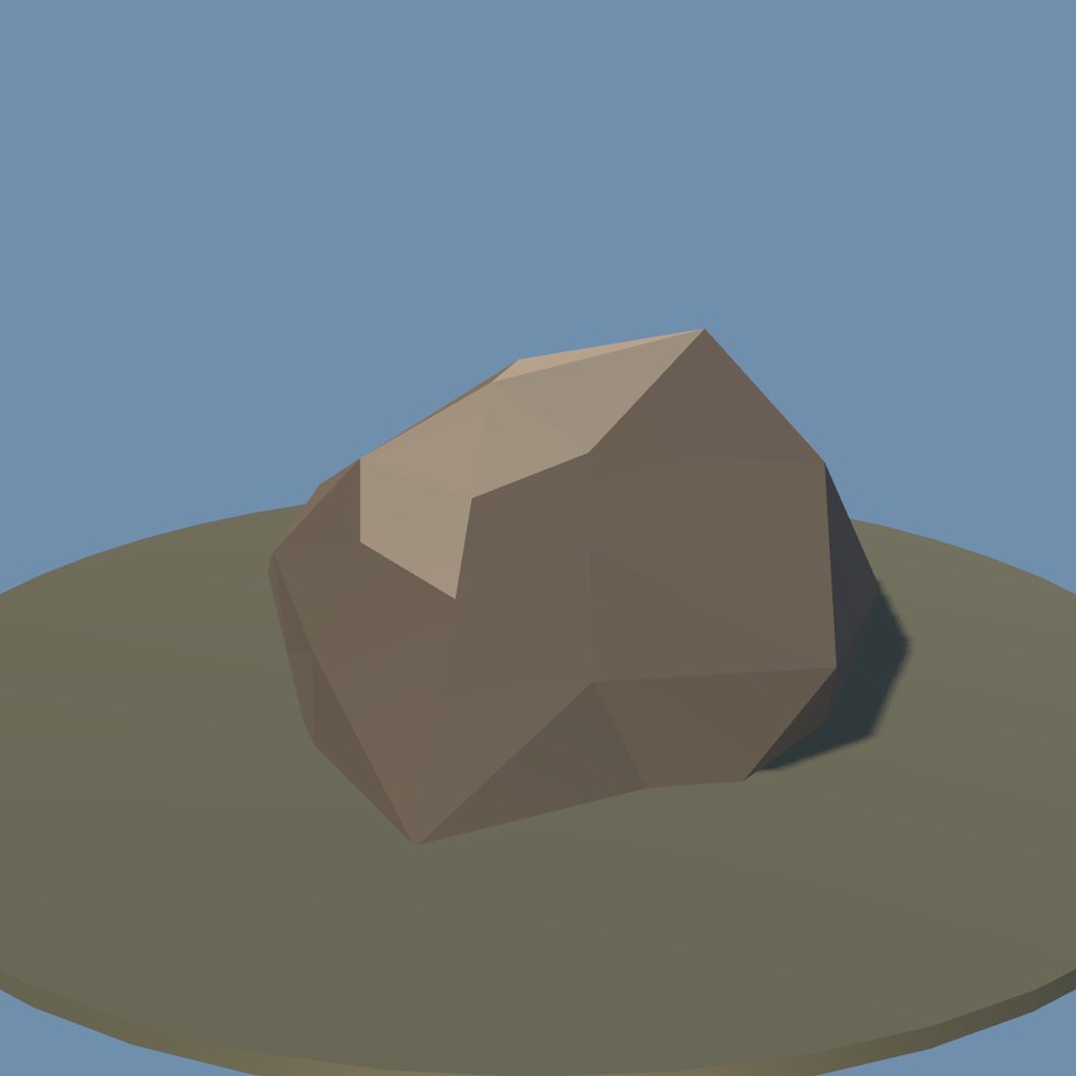 style rock cutout