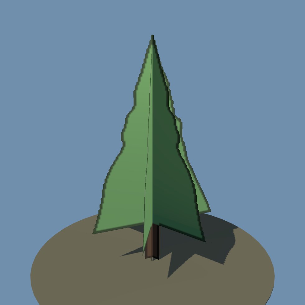 treestyle cutout fir lod1