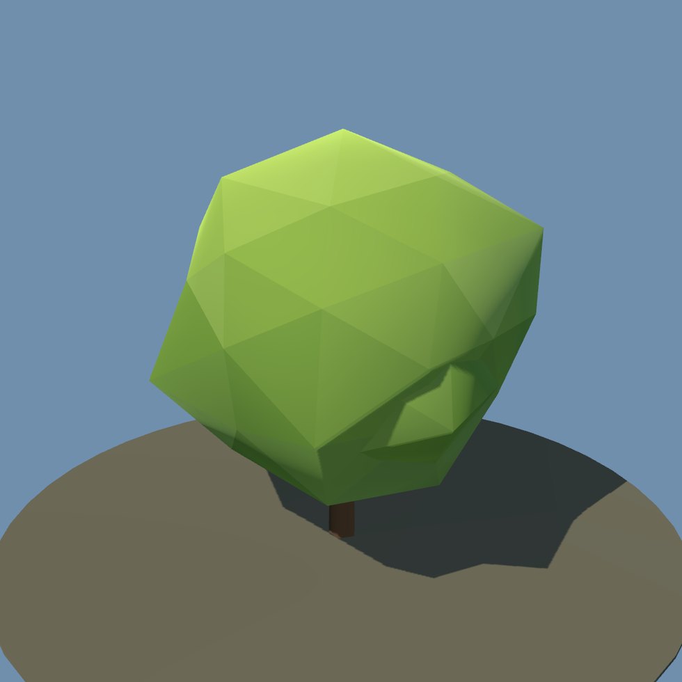 treestyle lowpoly oak lod0