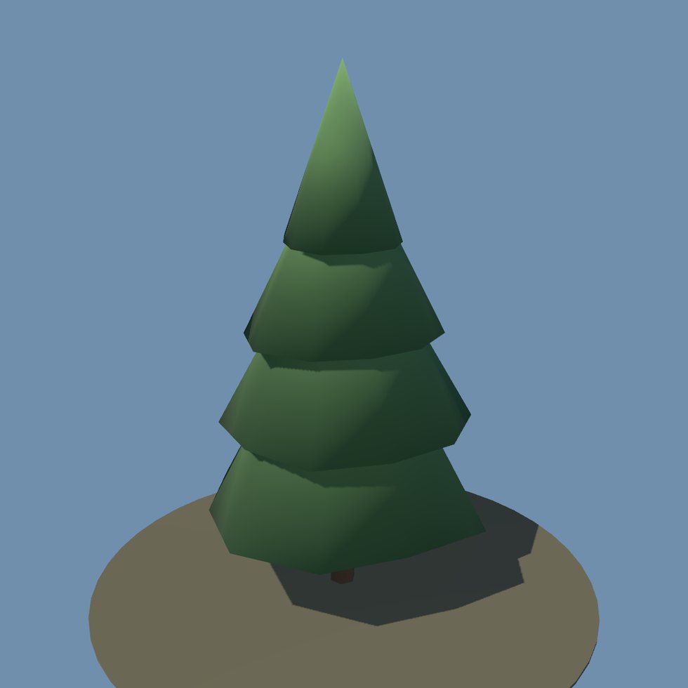 treestyle model fir lod0