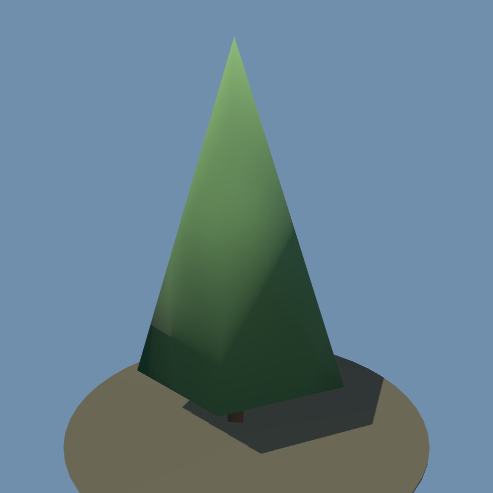 treestyle model fir lod2