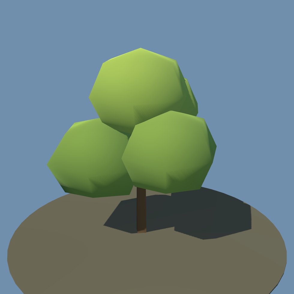 treestyle model oak lod1