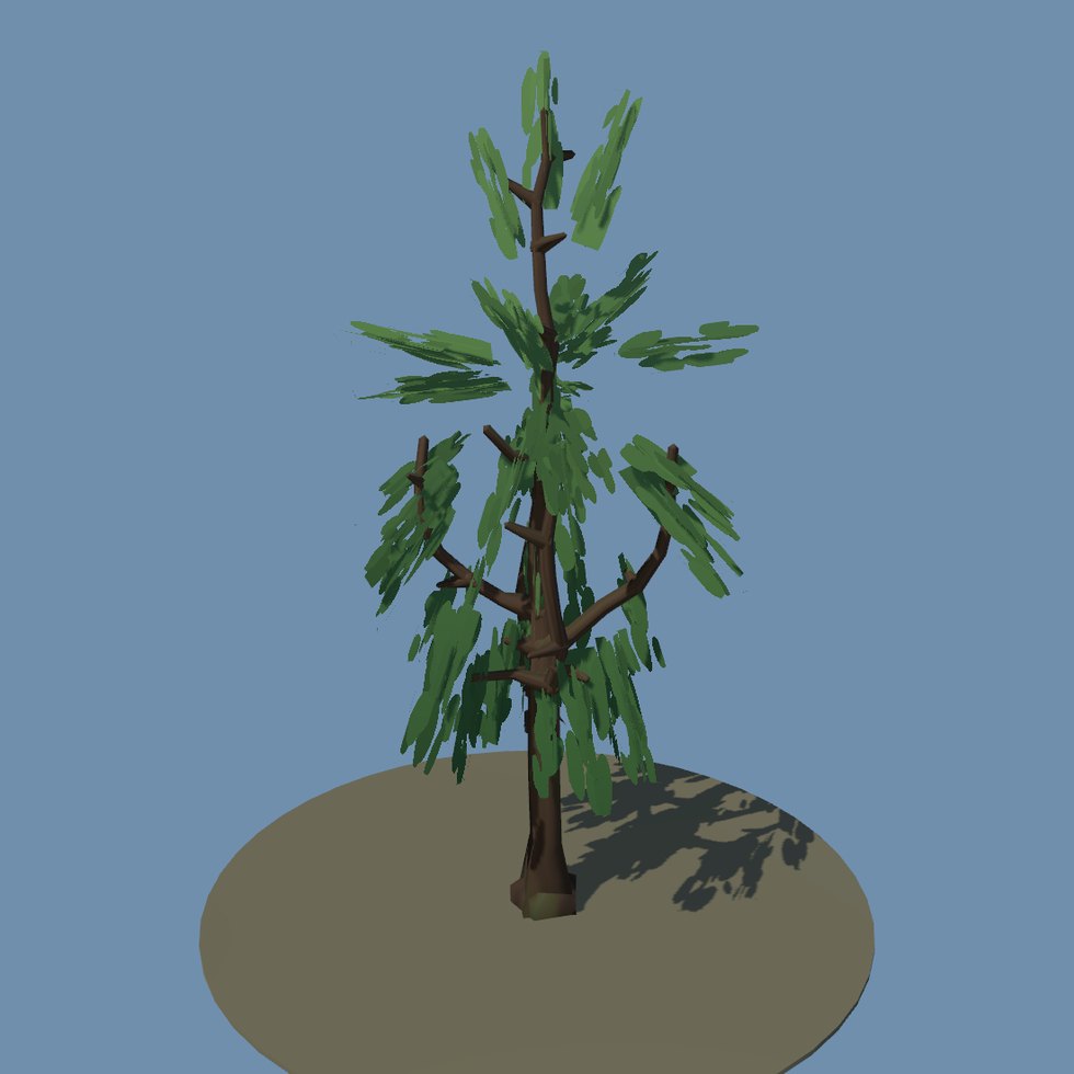 treestyle natural fir lod1