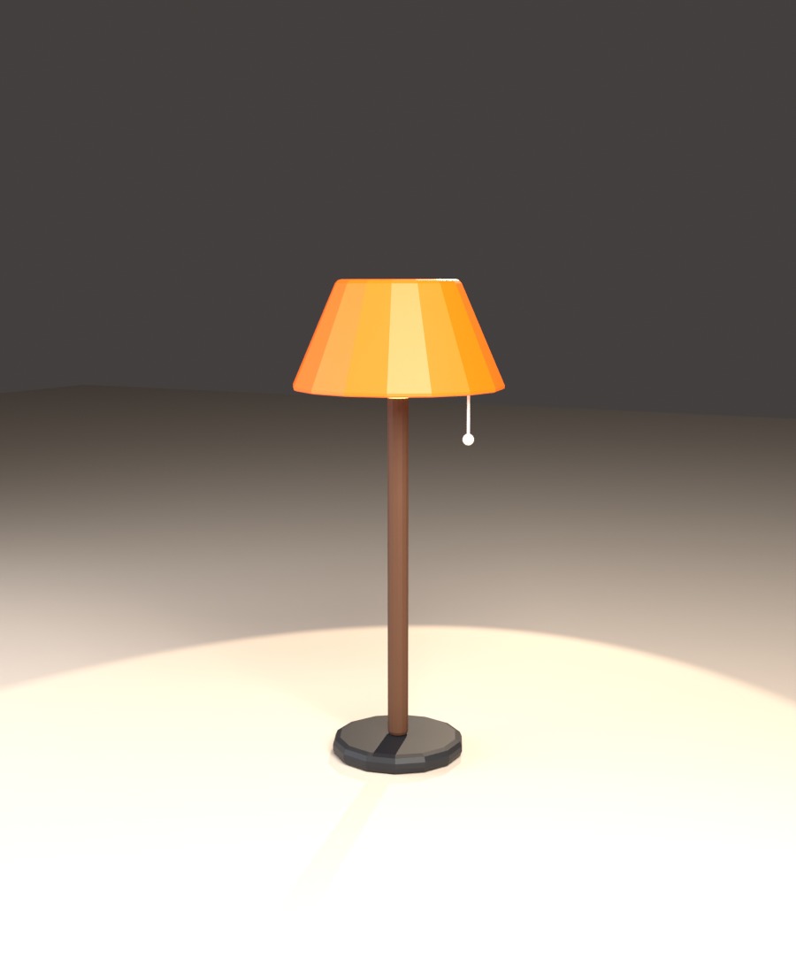 Look C im Detail: weiche Stehlampe mit sparsamer Geometrie